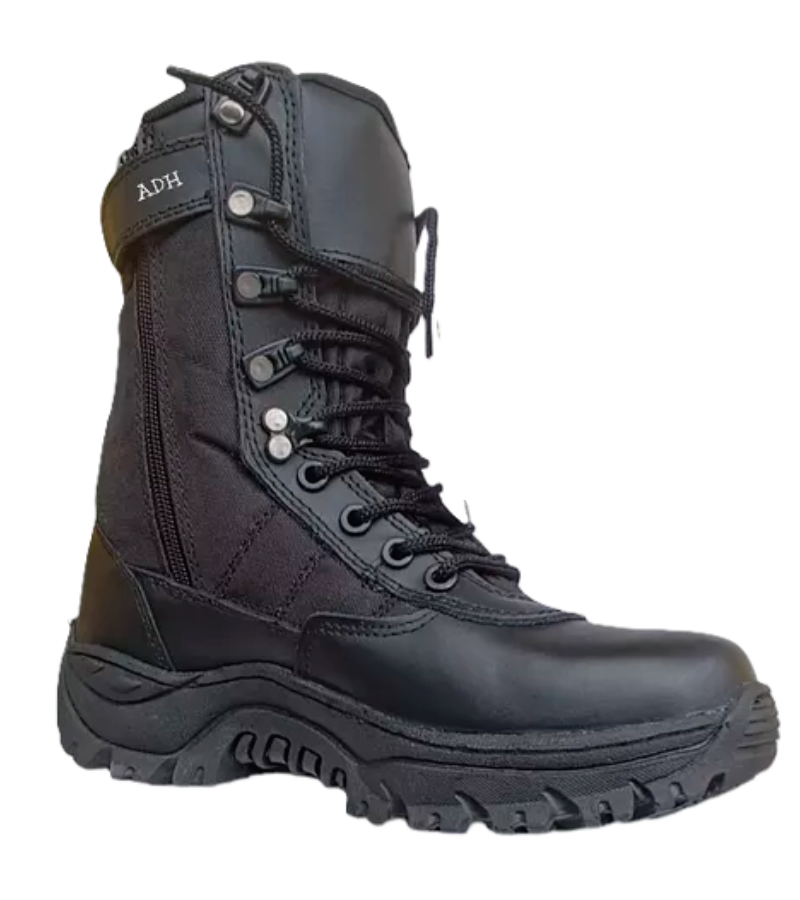 Bota tÃ¡ctica militar negra